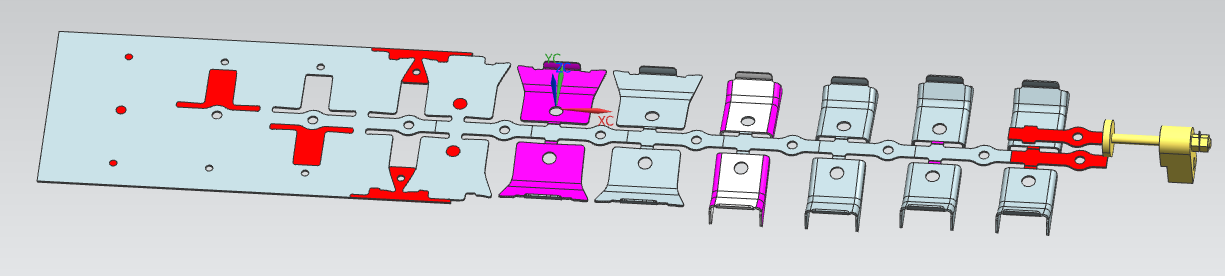 五金模具设计学员作品