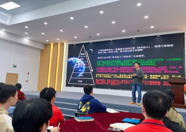 思维破局，赋能成长——孙师为精英班长团开讲《思维决定人生》